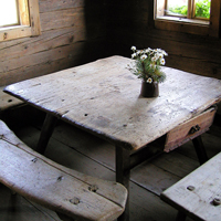 Custom Wooden Dining Set