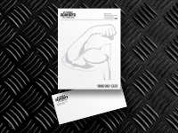Dean Boyd-The Strong Arm Letterhead & Envelope Design