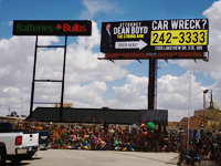 Dean Boyd-The Strong Arm Billboard Design @ Paramount & I40