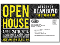 Dean Boyd-The Strong Arm Postcard Design (back)