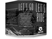 Undefined Snowboards Brochure Design (outside)